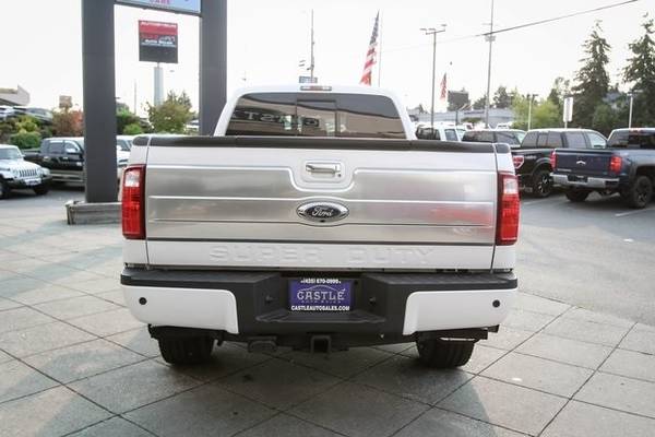 2016 Ford F-350 Diesel 4x4 4WD F350 LONG BED Platinum Truck - cars &... for sale in Lynnwood, OR – photo 6
