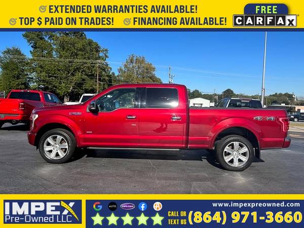 2015 Ford F150 F 150 F-150 PlatinumCrew Cab FOR ONLY for sale in Boiling Springs, SC – photo 2