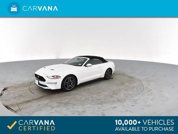 2018 Ford Mustang EcoBoost Convertible 2D Convertible WHITE - FINANCE for sale in Tucson, AZ – photo 6