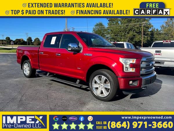 2015 Ford F150 F 150 F-150 PlatinumCrew Cab FOR ONLY for sale in Boiling Springs, SC – photo 7