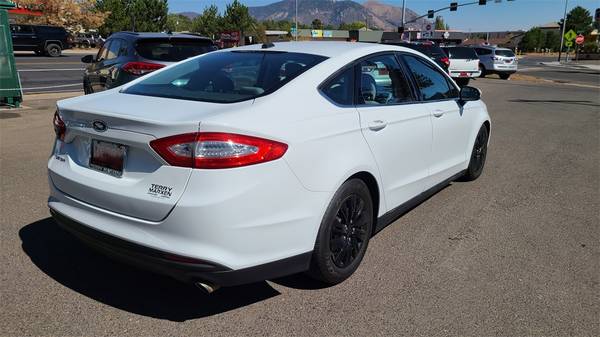 2014 Ford Fusion S sedan White - cars & trucks - by dealer - vehicle... for sale in Flagstaff, AZ – photo 18