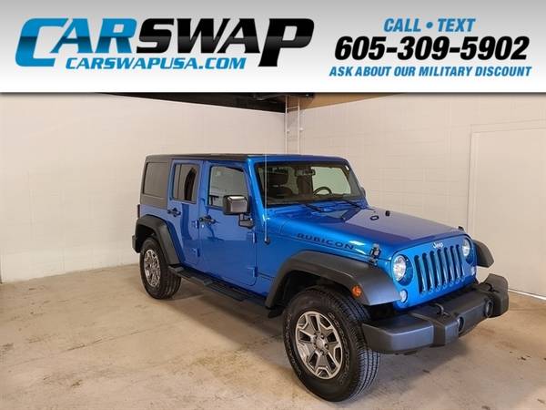 2015 Jeep Wrangler Unlimited Rubicon 4X4 - cars & trucks - by dealer... for sale in Sioux Falls, SD