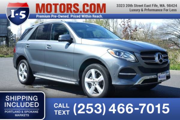 2018 Mercedes-Benz GLE SUV Mercedes Benz 350 GLE for sale in Fife, OR