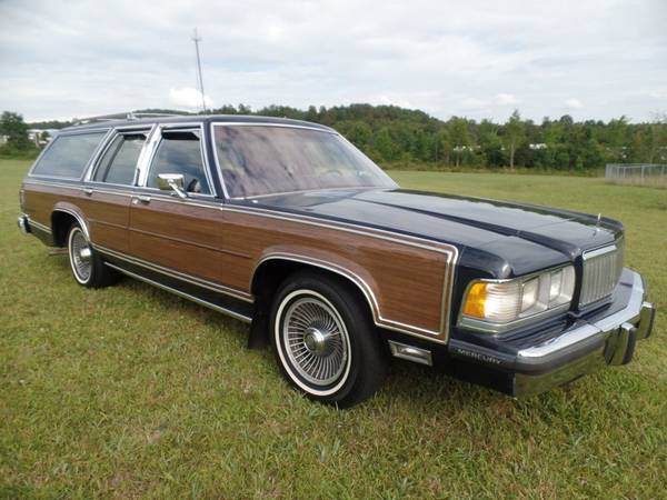 1988 *Mercury* *Grand Marquis* *Colony Park LS* Blue for sale in Johnstown , PA