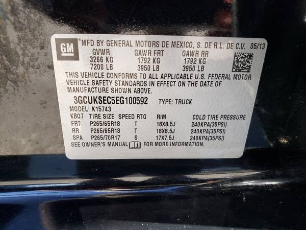 2014 Chevy Chevrolet Silverado 1500 LTZ pickup Black for sale in Jonesboro, AR – photo 22