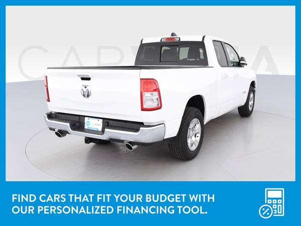 2020 Ram 1500 Quad Cab Big Horn Pickup 4D 6 1/3 ft pickup White for sale in Other, OR – photo 8