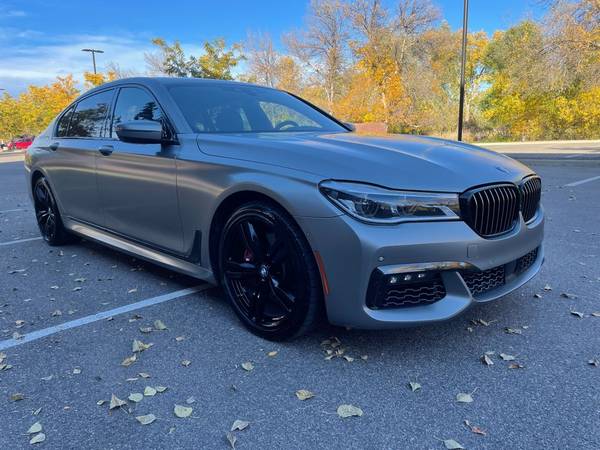 2019 BMW 7 Series 750i xDrive Individual Gray Matte Paint From the for sale in Boulder, CO – photo 8