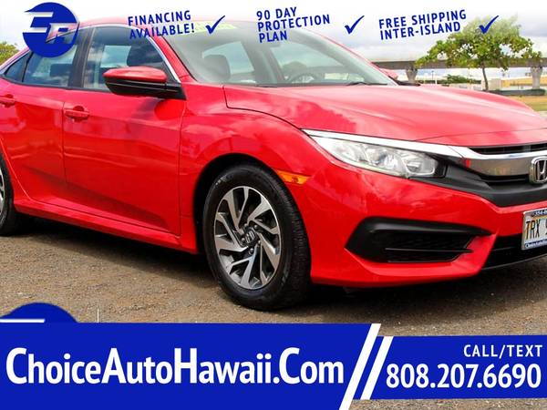 2016 Honda Civic YOU are Approved! New Markdowns! - cars & for sale in Honolulu, HI – photo 9