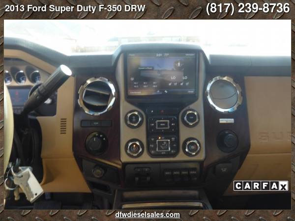 2013 Ford F 350 DRW 4WD Crew Cab Lariat DIESEL 100K MILES... for sale in Lewisville, TX – photo 14