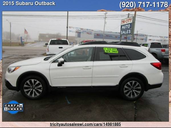 2015 SUBARU OUTBACK 2 5I LIMITED AWD 4DR WAGON Family owned since for sale in MENASHA, WI – photo 2