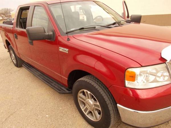 2007 F 150 FULL 4 DOOR 2 WHEEL DRIVE RED SHARP NICE TK SOLID ROCKERS for sale in New Lebanon, OH – photo 3