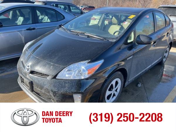 2014 Toyota Prius Four Black - - by dealer - vehicle for sale in Cedar Falls, IA – photo 2