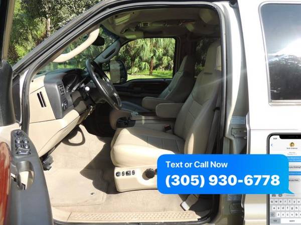 2005 Ford Excursion 137 WB 6.0L Limited 4WD CALL / TEXT (305) for sale in Miami, FL – photo 13
