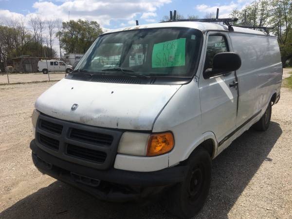2001 3/4 to dodge van - - by dealer - vehicle for sale in indpls, IN