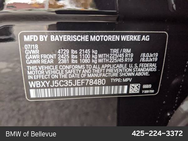 2018 BMW X2 xDrive28i AWD All Wheel Drive SKU:JEF78480 - cars &... for sale in Bellevue, WA – photo 24