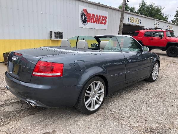 2007 AUDI S4 CONVERTIBLE+LOW MILES+SERVICED+340HP+FINANCING+WARRANTY for sale in CENTER POINT, IA – photo 6