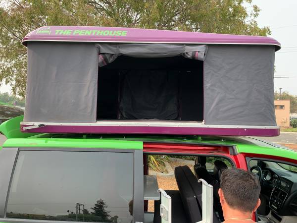 2013 Dodge Caravan SXT Camper Van Mini Mobile Home RV W/Roof Tent -... for sale in Walnut Creek, CA – photo 18
