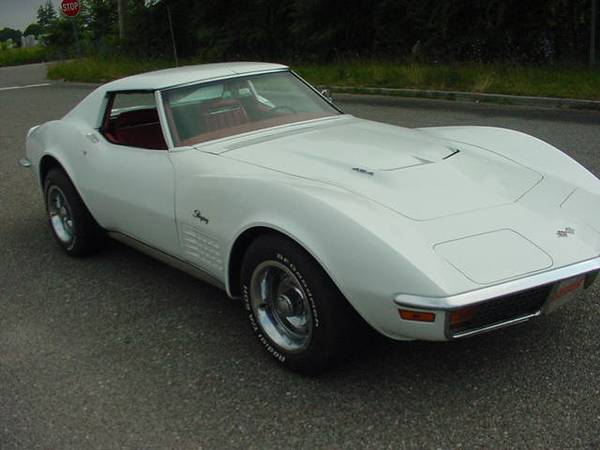 1972 Chevy Corvette(LS5/454/4Spd)Original,Survivor,Classic(Red/White) for sale in East Meadow, NY – photo 4
