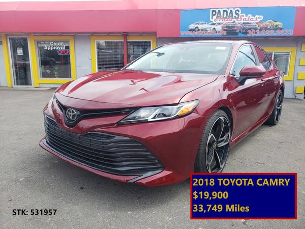 2018 TOYOTA CAMRY - - by dealer - vehicle automotive for sale in Denver , CO