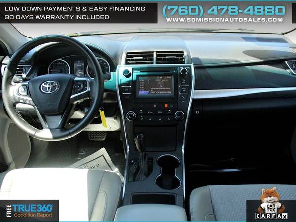2016 Toyota Camry XLE FOR ONLY 304/mo! - - by dealer for sale in Vista, CA – photo 12