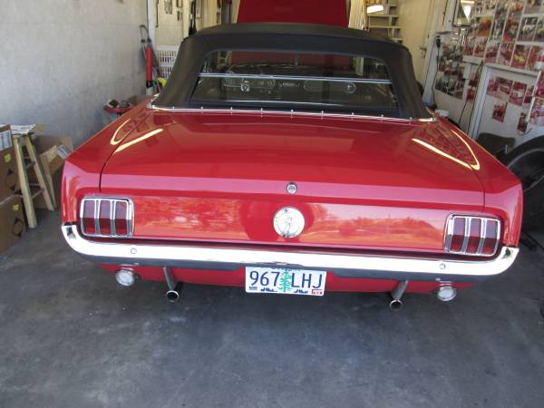 1966 FORD MUSTANG CONVERTIBLE - - by dealer - vehicle for sale in Bend, OR – photo 24