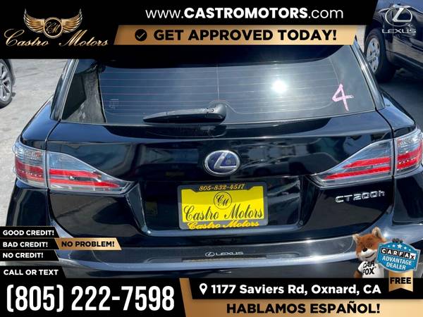 2015 Lexus CT 200h 200 h 200-h BaseHatchback for only 320/mo! for sale in Oxnard, CA – photo 6