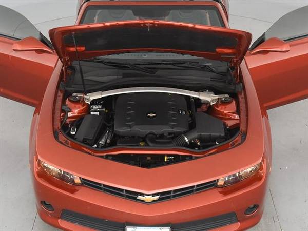 2015 Chevy Chevrolet Camaro LT Convertible 2D Convertible Red - for sale in Atlanta, WI – photo 4
