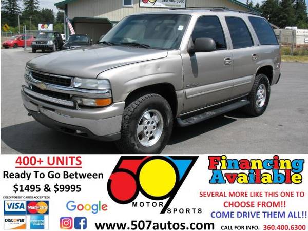 2001 Chevrolet Tahoe 4dr 4WD LT - cars & trucks - by dealer -... for sale in Roy, WA – photo 2