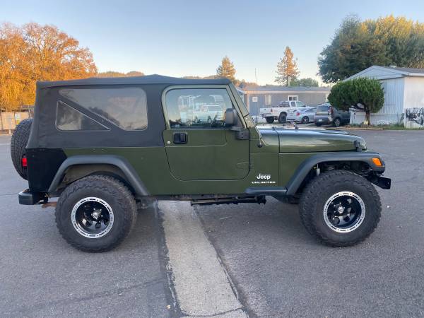 2006 jeep wrangler unlimited edition 6 cyl 4wd like new - cars & for sale in Willits, CA – photo 5