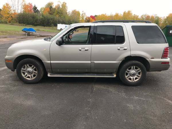 2003 Mercury Mountianeer AWD Credit Cards Accepted for sale in Houghton, MI