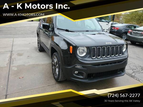 2016 Jeep Renegade Latitude 4x4 4dr SUV EVERYONE IS APPROVED! - cars for sale in Vandergrift, PA
