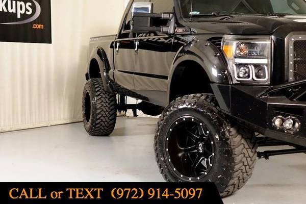 2016 Ford F-250 F250 F 250 Platinum - RAM, FORD, CHEVY, GMC, LIFTED... for sale in Addison, TX – photo 3