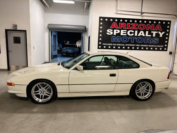 1993 BMW 850Ci Coupe Manual 6 Speed White/Dove Gray STUNNING IN & for sale in Tempe, AZ – photo 3