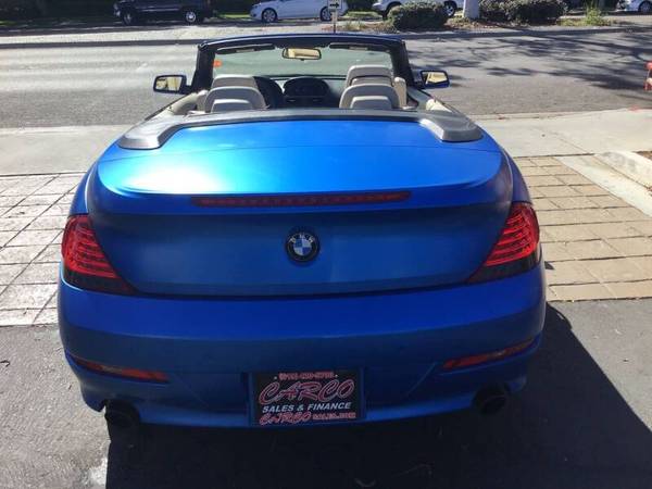 2009 BMW 6 Series 650i LOCAL CALI BEEMER! CONVERTIBLE! FULLY LOADED! for sale in Chula vista, CA – photo 5