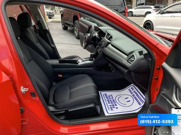 2018 Honda Civic LX 4dr Sedan CVT - cars & trucks - by dealer -... for sale in Gallatin, TN – photo 9