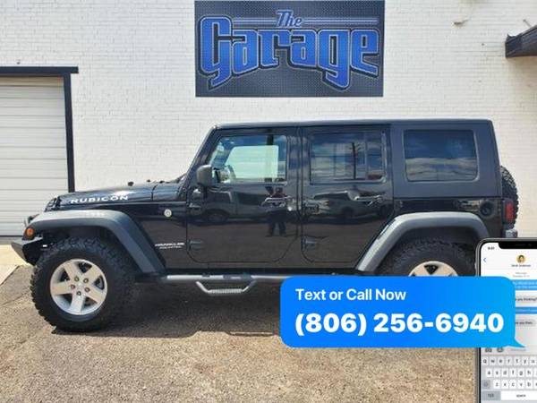 2010 Jeep Wrangler Unlimited Rubicon 4x4 4dr SUV -GUARANTEED CREDIT... for sale in Lubbock, TX – photo 3