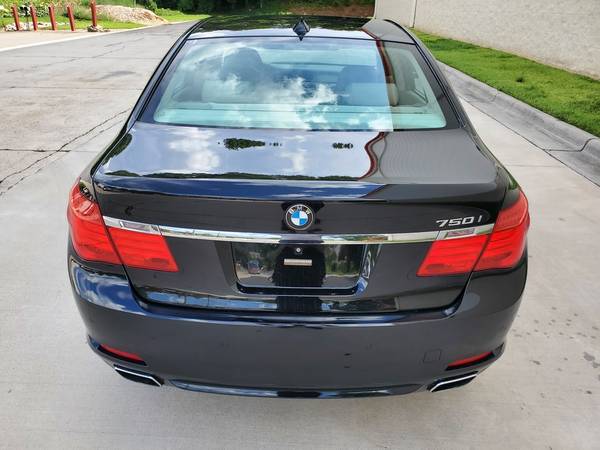 2010 BMW 750i - 85K Miles - Black on Tan - Cooled Seats - Clean! for sale in Raleigh, NC – photo 4