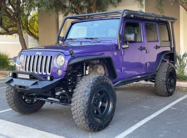 2017 Jeep Wrangler Unlimited Sahara 4WD - - by dealer for sale in Brea, CA – photo 2