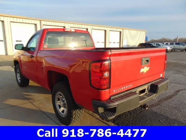 2014 Chevy Chevrolet Silverado 1500 Work Truck pickup Red - cars & for sale in Grove, AR – photo 4