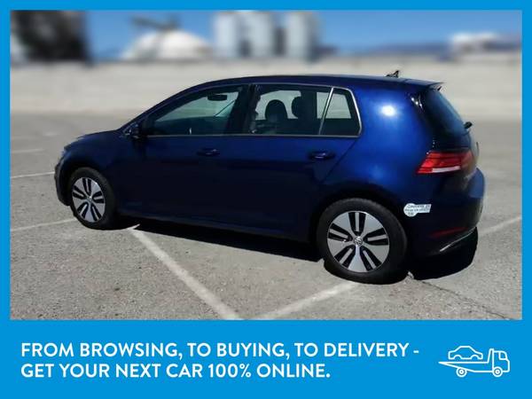2017 VW Volkswagen eGolf SEL Premium Hatchback Sedan 4D sedan Blue for sale in Trenton, NJ – photo 5