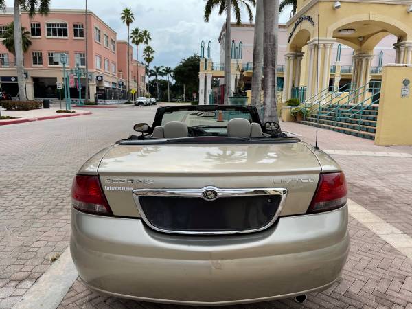 2004 Chrysler Sebring Limited - - by dealer - vehicle for sale in Boca Raton, FL – photo 7
