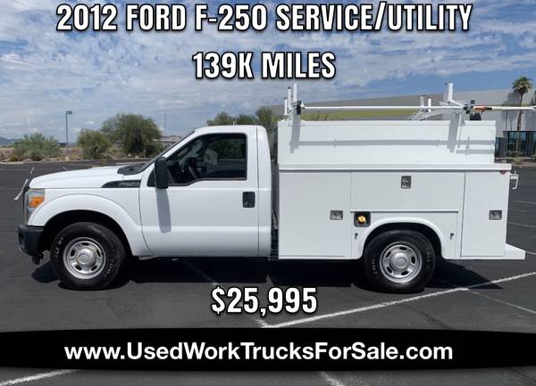 2013 Ford F-350 Super Duty Diesel Crew Cab Service/Utility Work for sale in Phoenix, TX – photo 24
