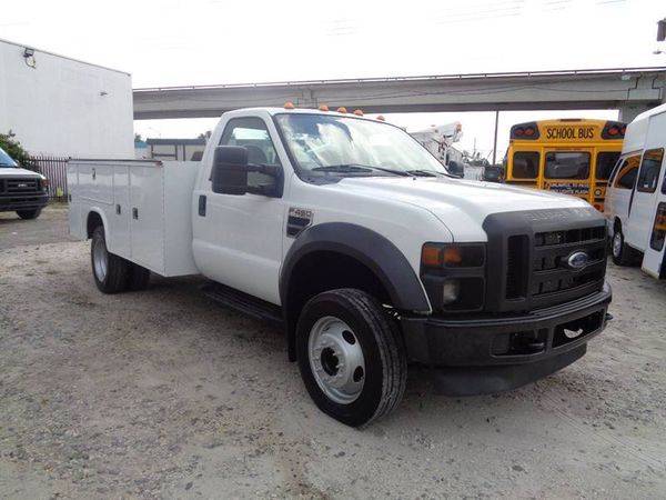 2008 Ford F-450 F450 Reg Cab 12 ft Service Body Utility Truck... for sale in Hialeah, FL – photo 3
