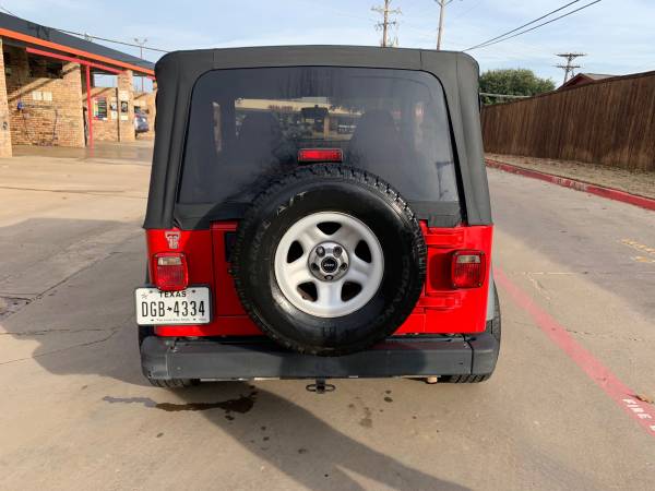 1997 Jeep Wrangler Sport - cars & trucks - by owner - vehicle... for sale in SouthLake , TX – photo 3