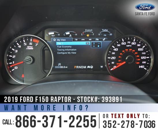 *** 2019 Ford F150 Raptor 4WD *** SAVE Over $4,000 off MSRP! for sale in Alachua, GA – photo 16