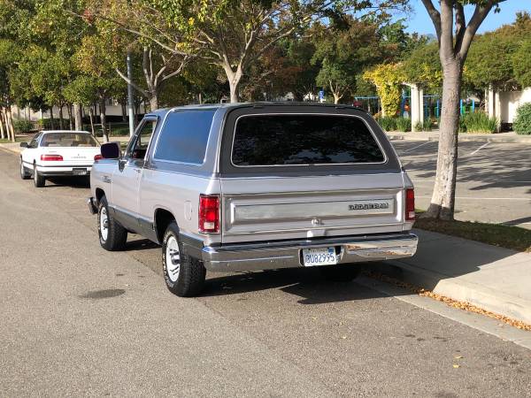 1989 Dodge Ram Charger LE like new V8 2WD Low Miles for sale in Modesto, CA – photo 4