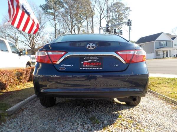 2016 Toyota Camry LE, BLUETOOTH, BACKUP CAMERA, PARKING SENSORS, PRE for sale in Norfolk, VA – photo 6