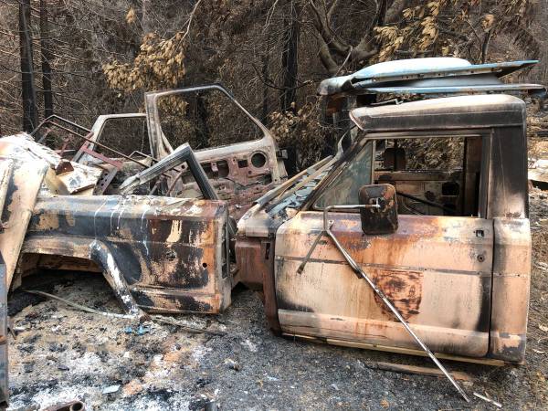1965 Jeep Gladiator - Fire Damaged - cars & trucks - by owner -... for sale in Boulder Creek, CA – photo 5