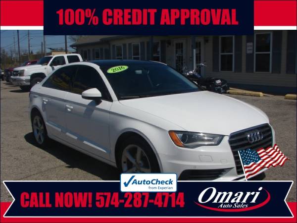 2016 Audi A3 4dr Sdn FWD 1 8T Premium EZ Fincaning As low as 600 for sale in SOUTH BEND, MI