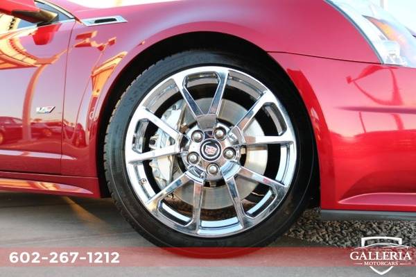 2011 Caddy Cadillac CTSV Coupe 6-Speed Manual coupe Crystal Red for sale in Scottsdale, AZ – photo 3
